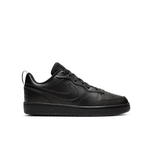Nike Court Borough Low 2 (Big Kid) Black/Black/Black