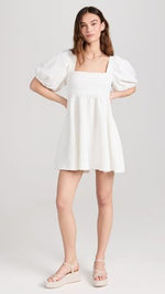 Free People Women's Violet Mini Dress, White, M