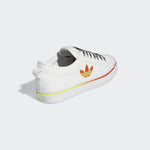 adidas Nizza Trefoil Shoes Men's, White, Size 10