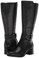 Naturalizer Womens DAELYNN Black Wide Calf Knee High Boots 10.5 M