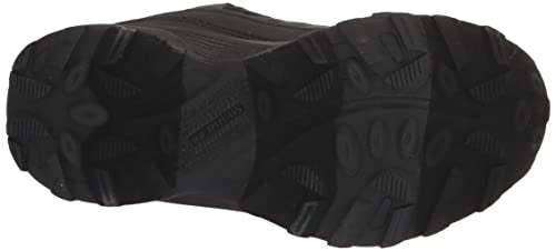 Merrell Moab Speed Low Alternative Closure Waterproof Sneaker, Triple Black, 1.5 US Unisex Big Kid