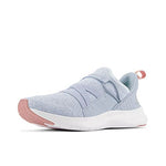 New Balance Women's DynaSoft Beaya V2 Slip-On Running Shoe, Ice Blue/Light Arctic Grey/Pink Moon, 5.5