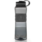 Franklin Sports Spartan OCR Plastic Water Bottle - 32 Ounces - Gray