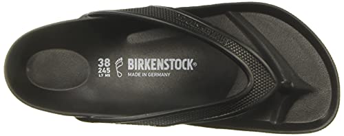 Birkenstock Unisex Flip Flop Sandal, Black, 11 US Women