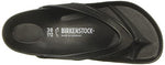 Birkenstock Unisex Flip Flop Sandal, Black, 11 US Women