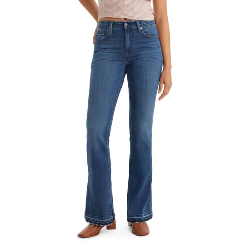 Levi's Women's 726 High Rise Flare Jeans (Also Available in Plus), Explore The Unknown, 32 Regular