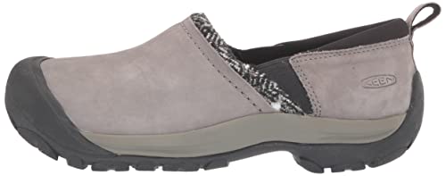 KEEN Women's Kaci 2 Winter Slip On Low Height Insulated Clog, Steel Grey/Black, 7.5
