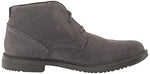 Rockport Men's Berenger Plain Toe Chukka Boot, Steel Grey Suede, 8.5