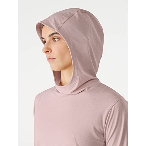 Arc'teryx Taema Hoody Women's | Light Breathable Performance Sun Hoody | Desert Salt Heather, Medium