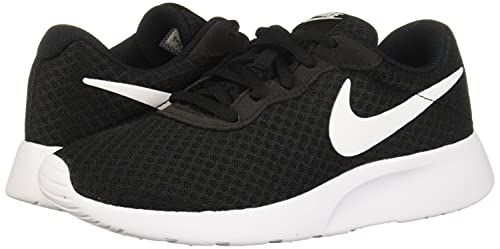 NIKE Women's Tanjun Black/White Size 5 2E US