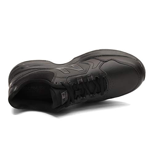 New Balance Men's 411 V1 Training Shoe, Black/Black, 8.5 X-Wide