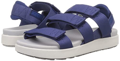 KEEN Women's Elle Strappy Open Toe Casual Sandals, Blue Depths/Bright Cobalt, 10.5