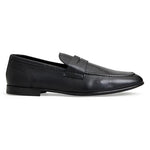 Bruno Magli - Men's Lastra Penny Loafer, Italian Leather Shoes (Black, 13 M)