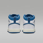 Jordan Little Kid's 1 Mid SE White/Industrial Blue-Sail (FN7493 141) - 12
