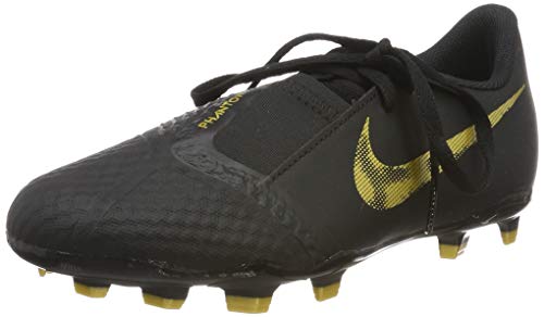 Nike Youth Phantom Venom Academy Firm Ground Soccer Cleats (1.5 Little Kid, Black/Gold)