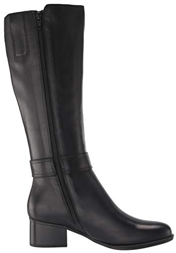 Naturalizer Womens DAELYNN Black Wide Calf Knee High Boots 10.5 M