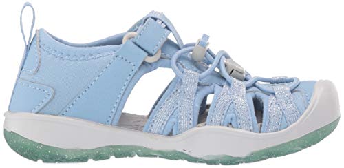 Keen Moxie Sandal Childrens (13 M US Little Kid, Powder Blue/Vapor)