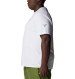 Columbia Men's Summit Valley Short Sleeve Crew, White, Medium
