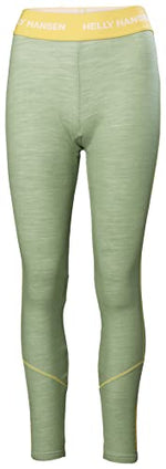 Helly-Hansen Women's LIFA Merino Midweight 2-in-1 Base Layer Pants, 406 Jade 2.0 - Small