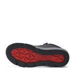 Timberland PRO Men's Morphix 6 Inch Composite Safety Toe Waterproof Industrial Casual Sneaker Boot, Black/Red, 13