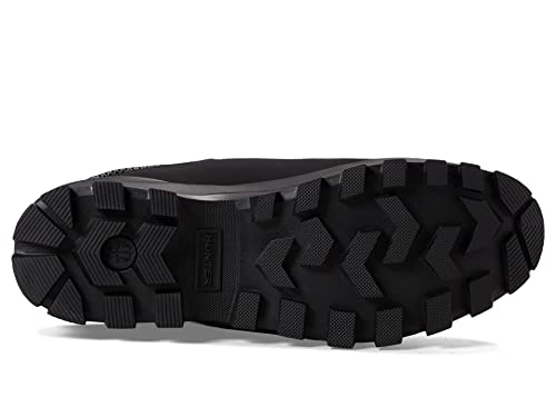 Hunter Explorer Leather Boot Black 12 M