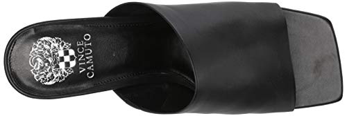 Vince Camuto womens Arlinala Open Toe Mule, Black, 8.5 US