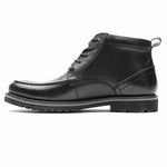 Rockport Men's Mitchell Moc Boot Ankle, Black, 11