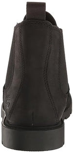 Timberland Women's Linden Woods Chelsea Boot, Black Full-Grain, 5.5