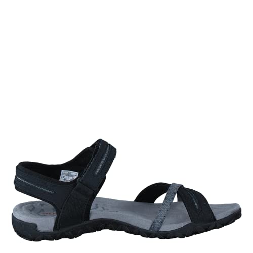 Merrell Women's Ankle Strap Sandals, Black, 37