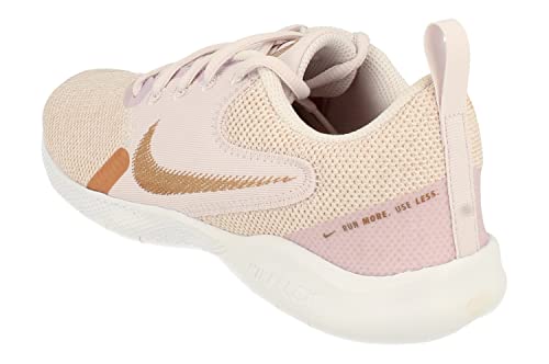 Nike Womens Flex Experience RN 10 Running Trainers CI9964 Sneakers Shoes (UK 3 US 5.5 EU 36, Champagne Metallic red Bronze 600)
