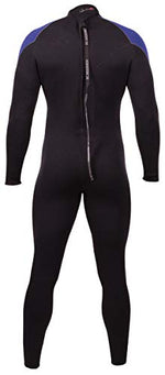 Henderson Thermoprene 3mm Men's Jumpsuit (Back Zip) - Black/Blue - X-Large