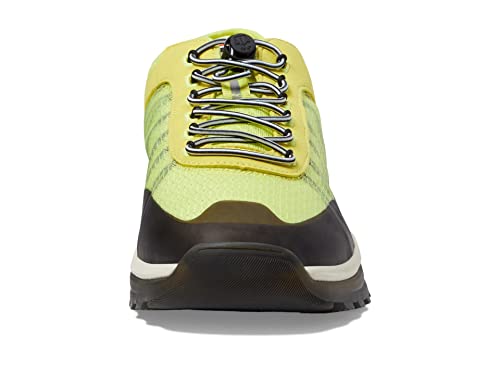 Hunter Travel Trainer Sneakers for Women - Nylon and Mesh Upper and Regular Fit with Lace-Up Closure Zesty Yellow/Shaded White/Black 9 M