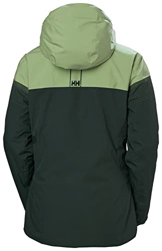 Helly-Hansen Women's Motionista LIFAloft Jacket, 495 Darkest Spruce, Large