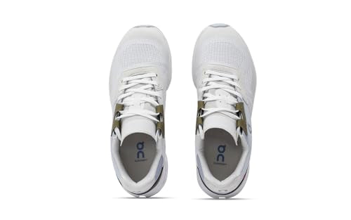 On Women's Cloudrift Sneakers, Ivory | Heather, White, Blue, 8 Medium US