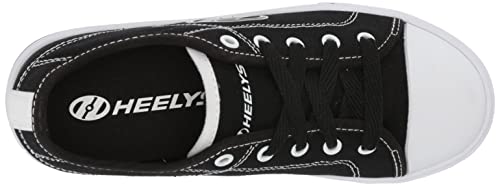HEELYS Classic X2 (Little Kid/Big Kid/Adult) Black/White 13 Little Kid M