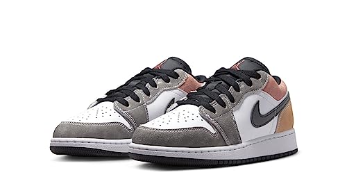Nike Air Jordan 1 Low SE GS Black/Sundial-Magic Ember Size 5 5 Big Kid
