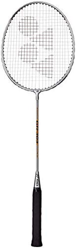 Yonex GR 303 Badminton Racket 2018 Professional Beginner Practice Racquet with Face Cover Steel Shaft - Pack of 2