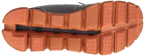 On Men's Cloud 5 Sneakers, Zinc/Canyon, 7.5