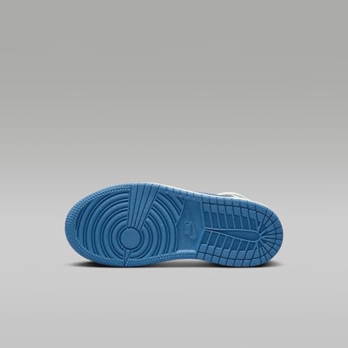 Jordan Little Kid's 1 Mid SE White/Industrial Blue-Sail (FN7493 141) - 12