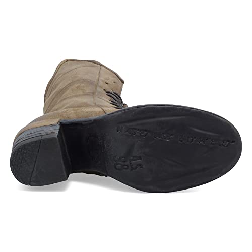 A.S.98 Jasper Women's Lace-Up Combat Boot Tobacco