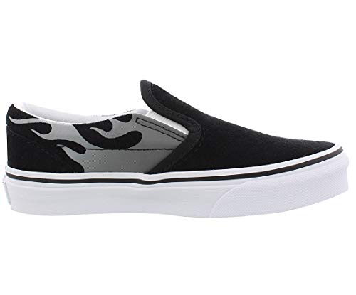 Vans Children's Classic Slip-On,Black/Black,US 13.5 M