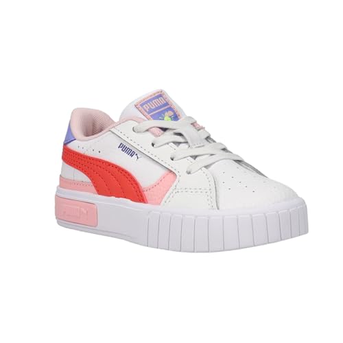 PUMA California Star Rainbow Sunset Alternate Closure (Toddler) Puma White/Salmon/Prism Violet 9 Toddler M