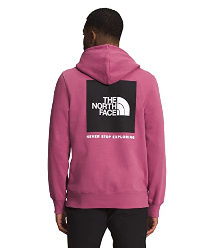 THE NORTH FACE Box NSE Pullover Hoodie - Men's Red Violet/TNF Black, XXL