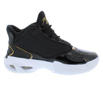 Jordan Boy's Max Aura 4 (Big Kid) Black/Metallic Gold/White 4 Big Kid M
