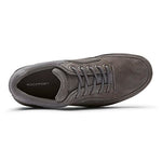 Rockport Men's Eureka Walking Shoe, Steel Grey Nubuck, 11.5
