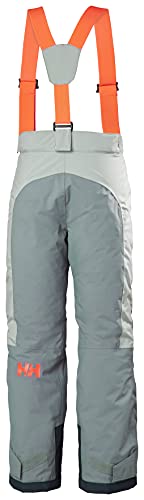 Helly-Hansen Junior Unisex No Limits 2.0 Waterproof Ski Pant, 484 Eucalyptus, 8