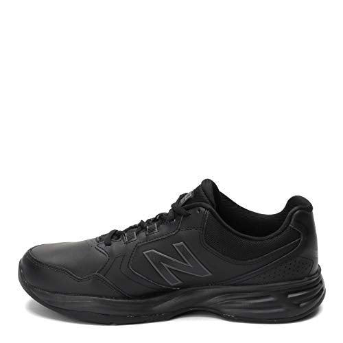 New Balance Men's 411 V1 Training Shoe, Black/Black, 8.5 X-Wide