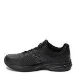 New Balance Men's 411 V1 Training Shoe, Black/Black, 8.5 X-Wide