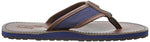 Polo Ralph Lauren Men's Sullivan Flip-Flop,Newport Navy/Dark Brown,13 D US
