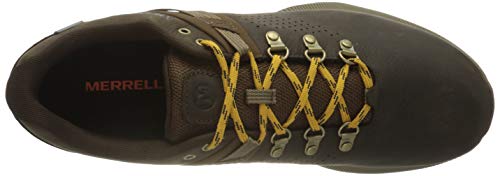 Merrell Men's Camping High Rise Hiking Boots, Seal Brown, 11.5